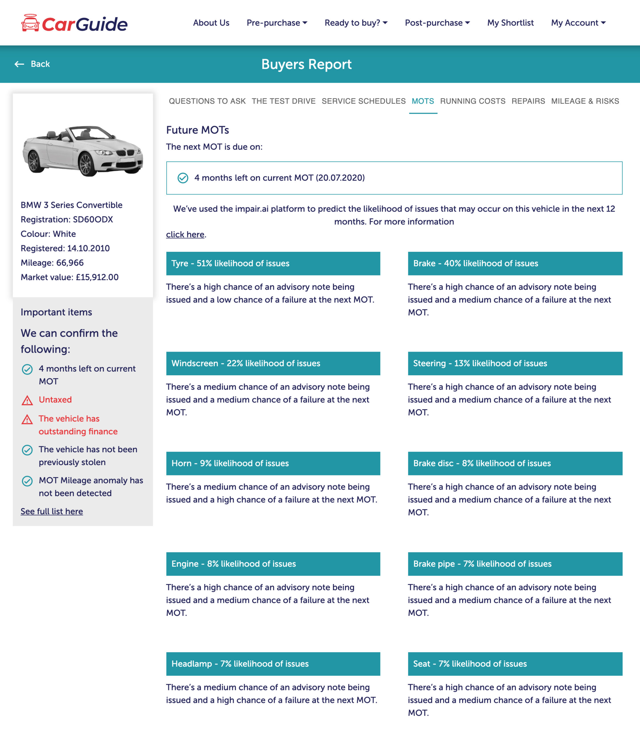 When is my MOT due? - Car Guide